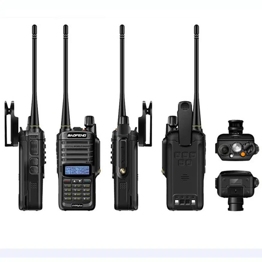  Baofeng UV-9R плюс Водонепроницаемый иди и болтай Walkie Talkie CB радио Высокая мощность VHF Любительская рация двойного диапазона портативная приёмопередаточная радиоустановка 10 км