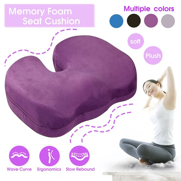 
Travel Seat Cushion Coccyx Orthopedic Memory Foam U Seat Massage Chair Cushion 