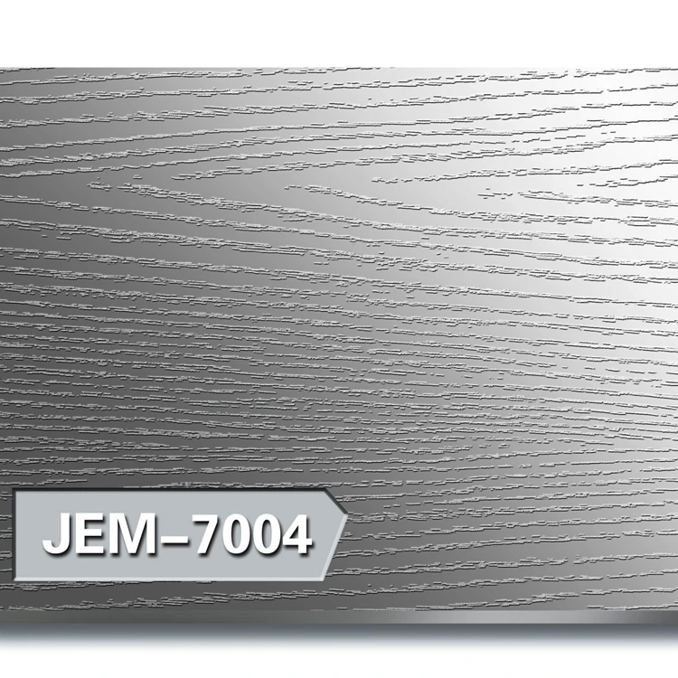 Factory supply woodgrain press plate wood grain stainless press plate