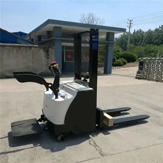 Loading Capacity 1000-2000kg Long Forks Forklift Stacker Electric Price Folk Lift Truck