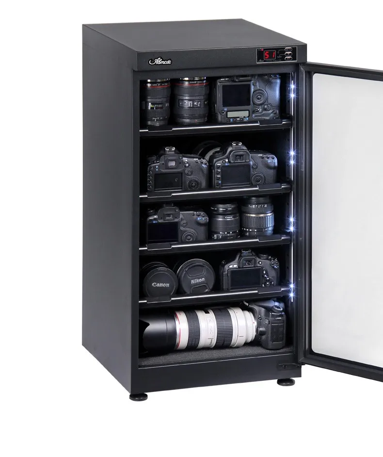 
100L electronic storage camera accessories dryer machine dry cabinet 