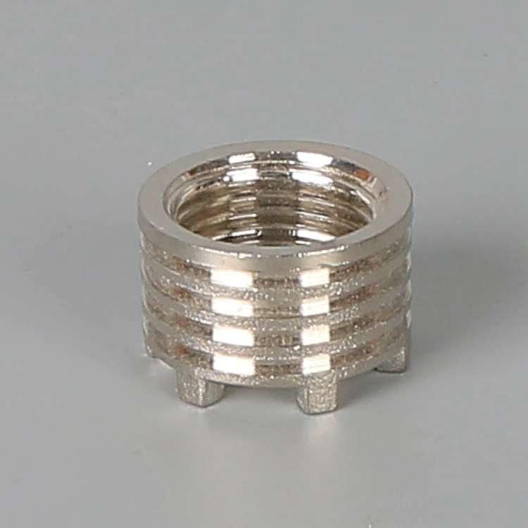 LK-4-601 ( 1/2 )   high quality brass pipe female threads insert fitting with Chrome plating