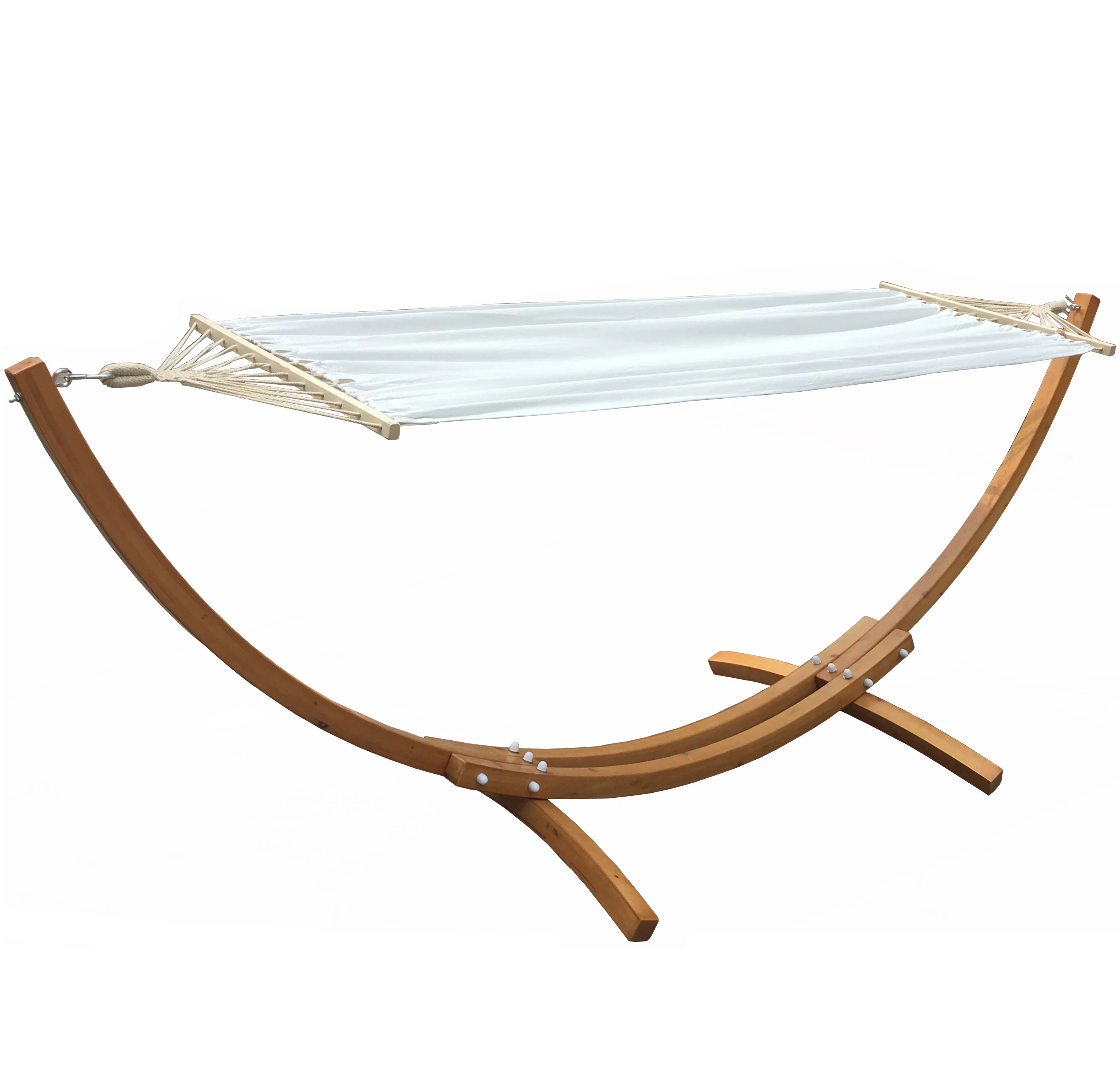 Luxury Extra large Poolside Hammock Wood Stand