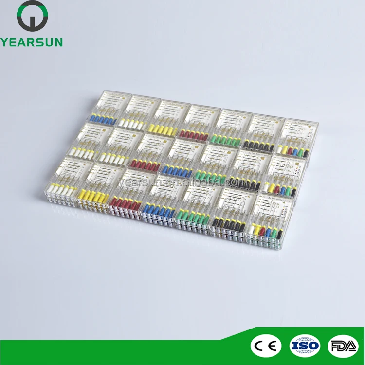 Stainless steel dental endo root mani files K H R file