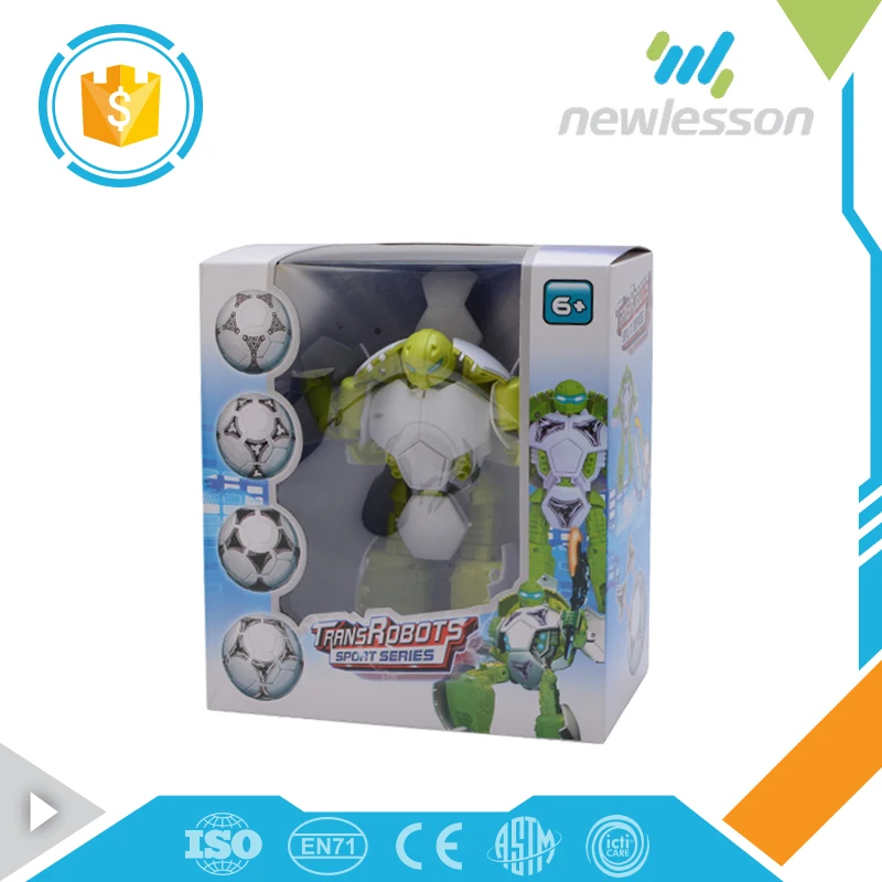 2017 Новые низкие китай цена футбол трансформируемые diy робот для детей
