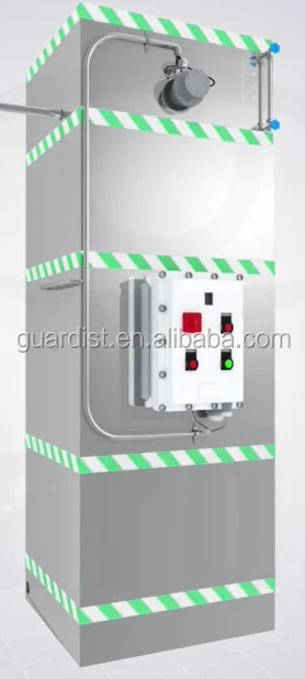 Safety eye wash shower station