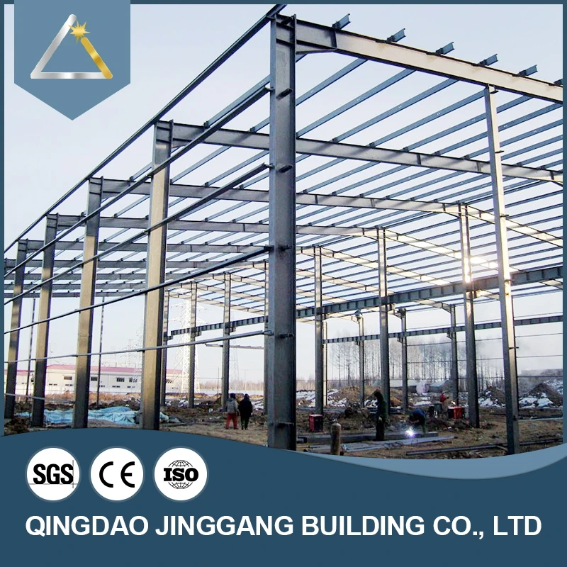 Hot Selling Pre Engineered Building Prefabricated Homes Fashionable Prefabricated Steel Frame Structure House Heat Insulation JG