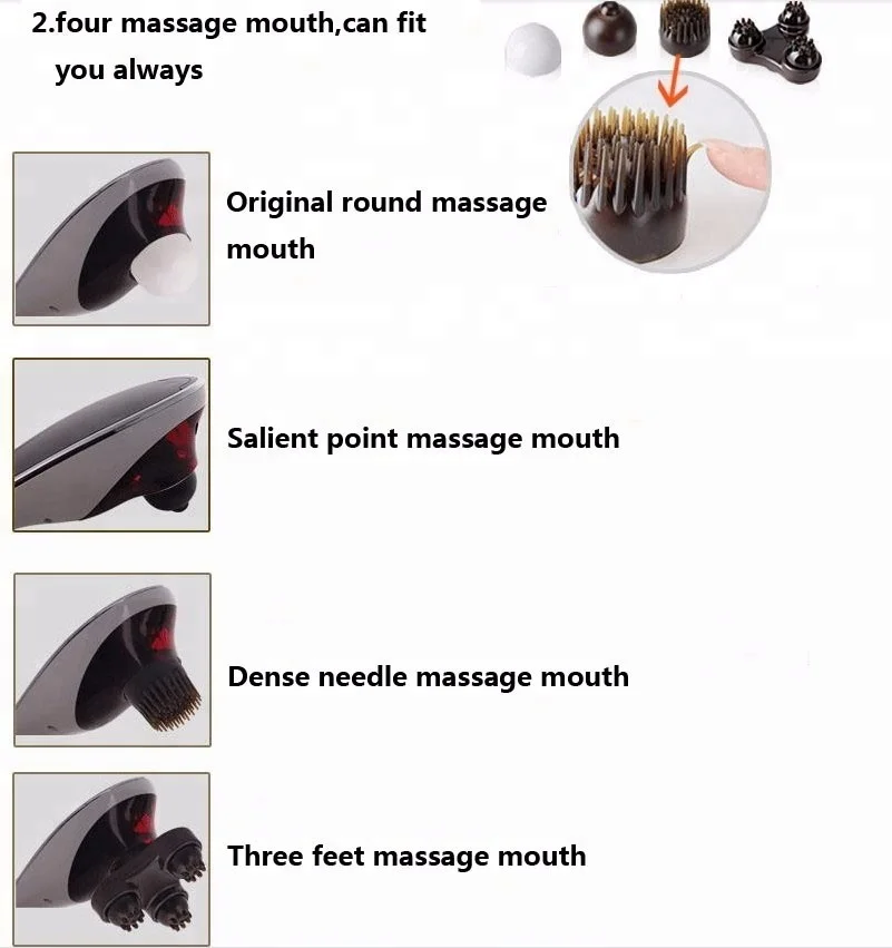 LY-631As High quality body care infrared electric vibrating cordless percussion handheld massager