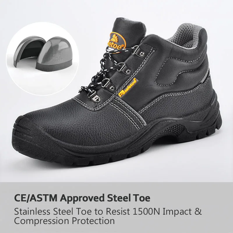 Cheap brand anti nail safety boots anti-static shoes esd double safety