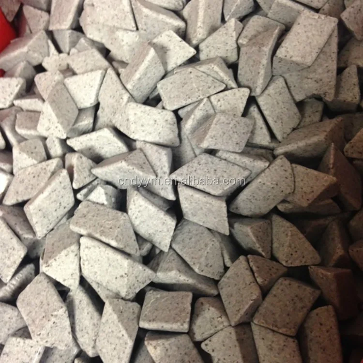 ceramic media for deburring and cutting