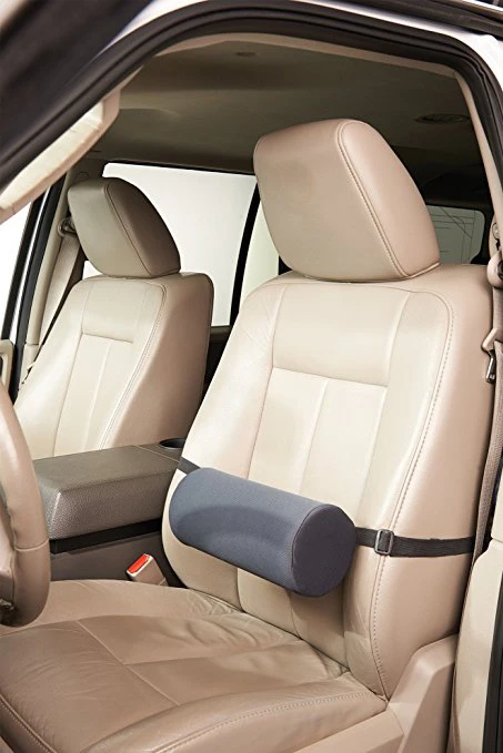 Professional Support Roll Chair Back Bolster Pillow Cushion for Back Pain Relief for The Lumbar region