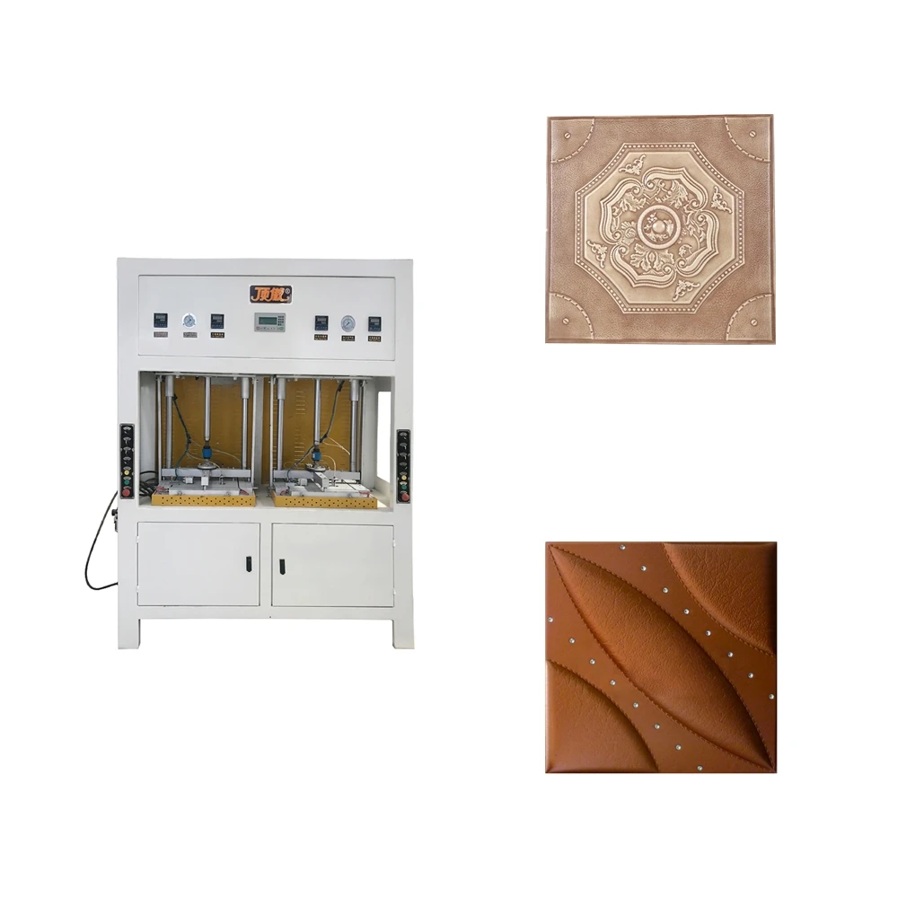 leather pu 3d wall panel making machine