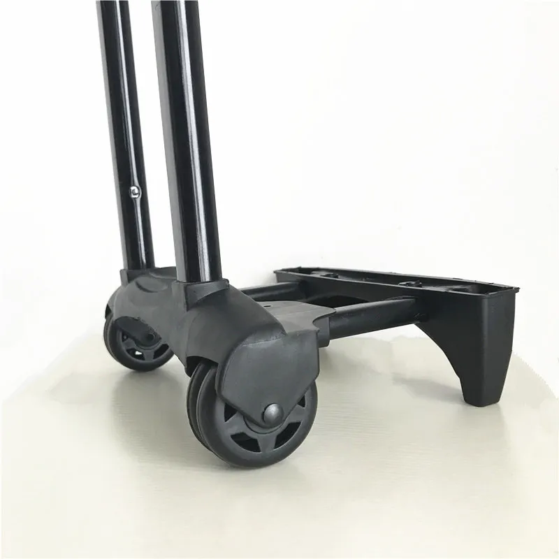 Hot wholesale luggage frame with wheels luggage parts pull handle with wheels