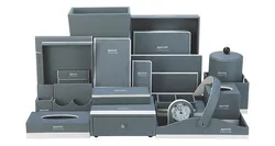 Мусорная корзина из искусственной кожи для отеля, мусорная корзина из искусственной кожи, кожаные изделия 20-35 дней под заказ, 100 шт. CN;GUA haibeen OPP