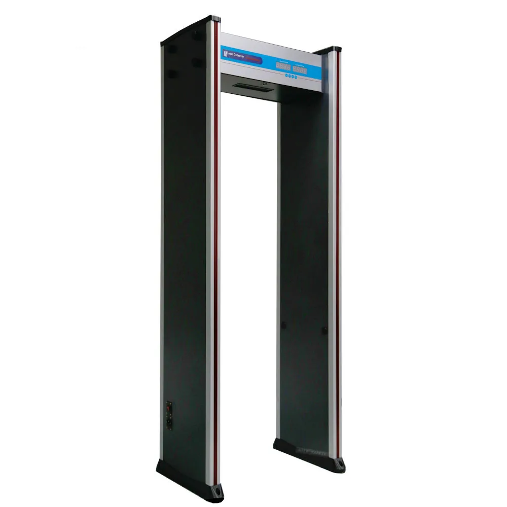 Factory Price Security Full Body Scanner 6 Zones Walkthrough Metal Detector By China Supplier