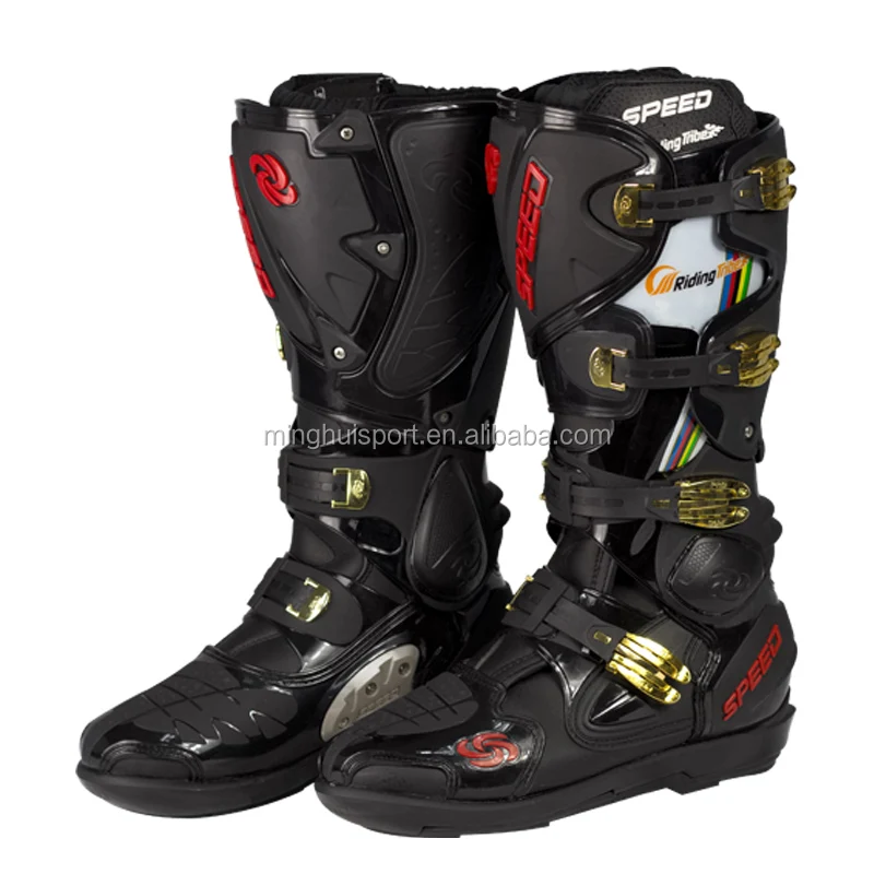 Motorcycle Race Boots New design motocross racing shoes for men adults and teenagers