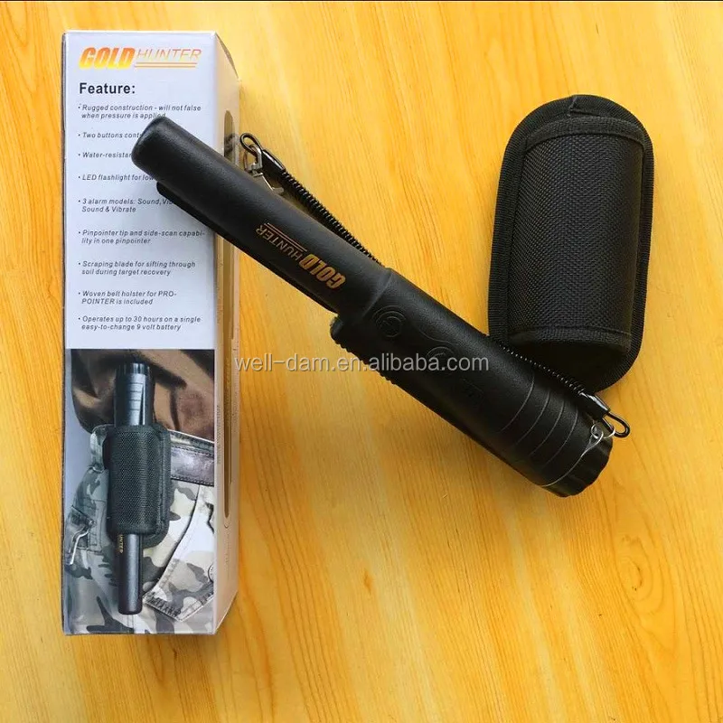 Золото Охотник Pinpointer Охотник за сокровищами металлоискатель