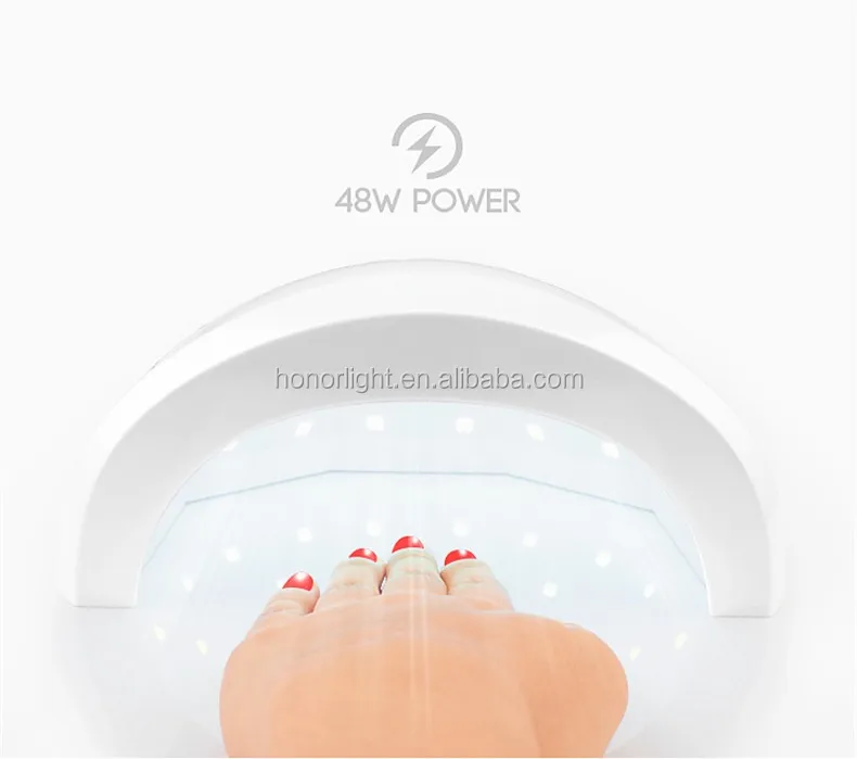 
China supplies gel polish dryer uv led curing lamp nail art salon manicure machine 