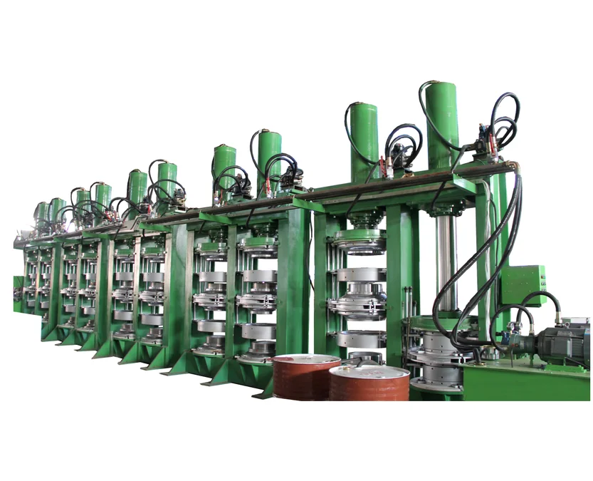 Отверждающий пресс для шин