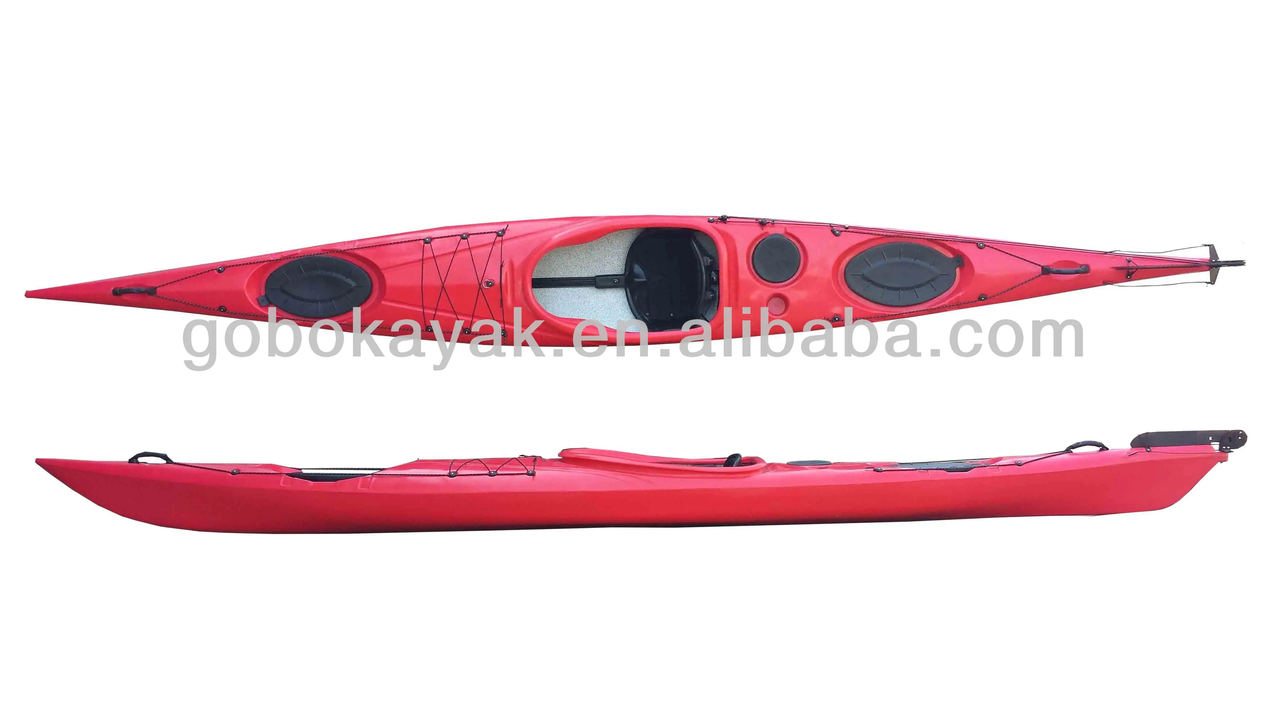 newest rubber sit in kayak canoe with Fin