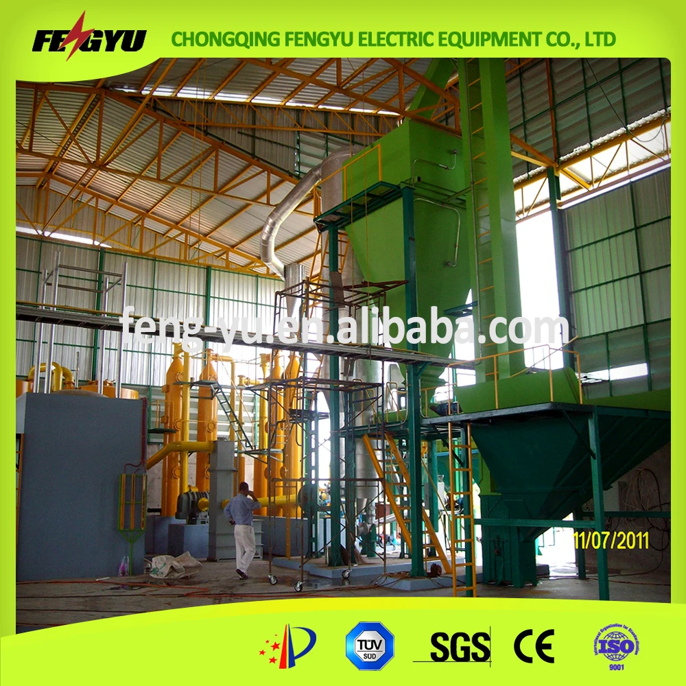 1-100 Ton Rice Husk Automatic Power Generation Energy Fired Biomass Power Plant