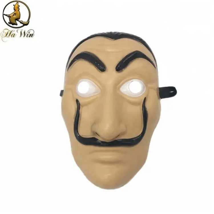 Plastic Salvador Masks for sale, Hot sale Salvador Dali Masks