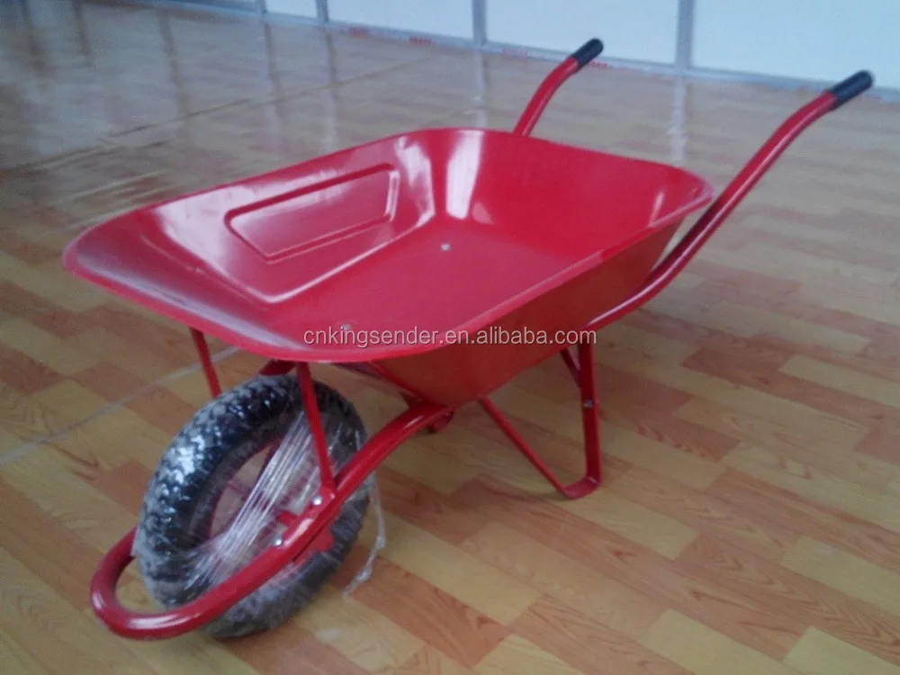 Metal Tray Material and 150KG Load WHEELBARROW WB6400