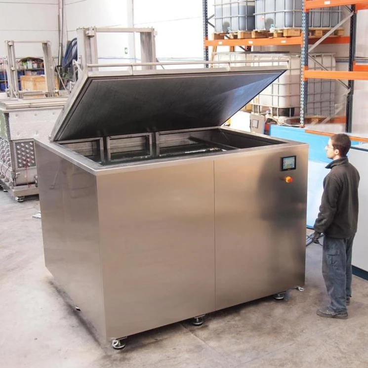 Ultrasonic Cleaner With Oil Skimmer Cylinder Head Engine Block Diesel Engine Cleaning Machine