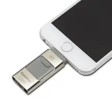 Para el iphone 6 6 s Más 5 5S ipad Pen drive de memoria de ALTA DEFINICIÓN palo de Doble propósito móvil OTG Micro USB Flash Drive 16 GB 32 GB 64 GB PENDRIVE