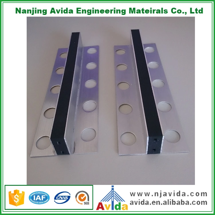 Screed Aluminum Ceramic Tile Movement Joint Control Joint