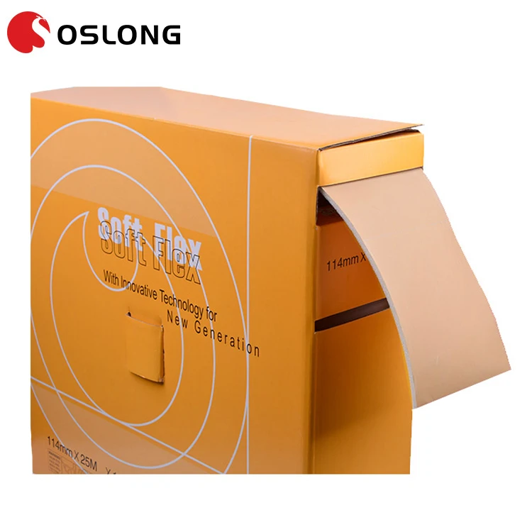 China gold abrasive sanding paper rolls Sponge sandpaper polishing rolls