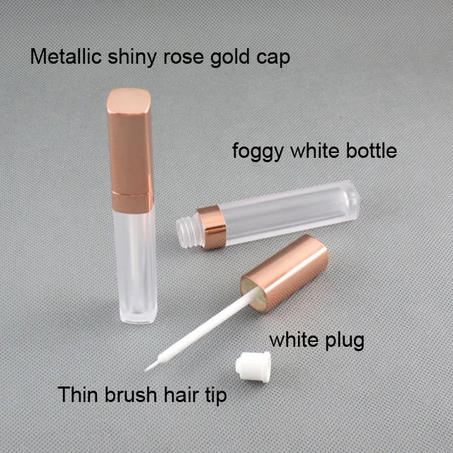 
Free shipping MOQ 500pcs TM-LG050E 5.5ml square shape plastic eyeliner bottle eyelash glue container bottle 
