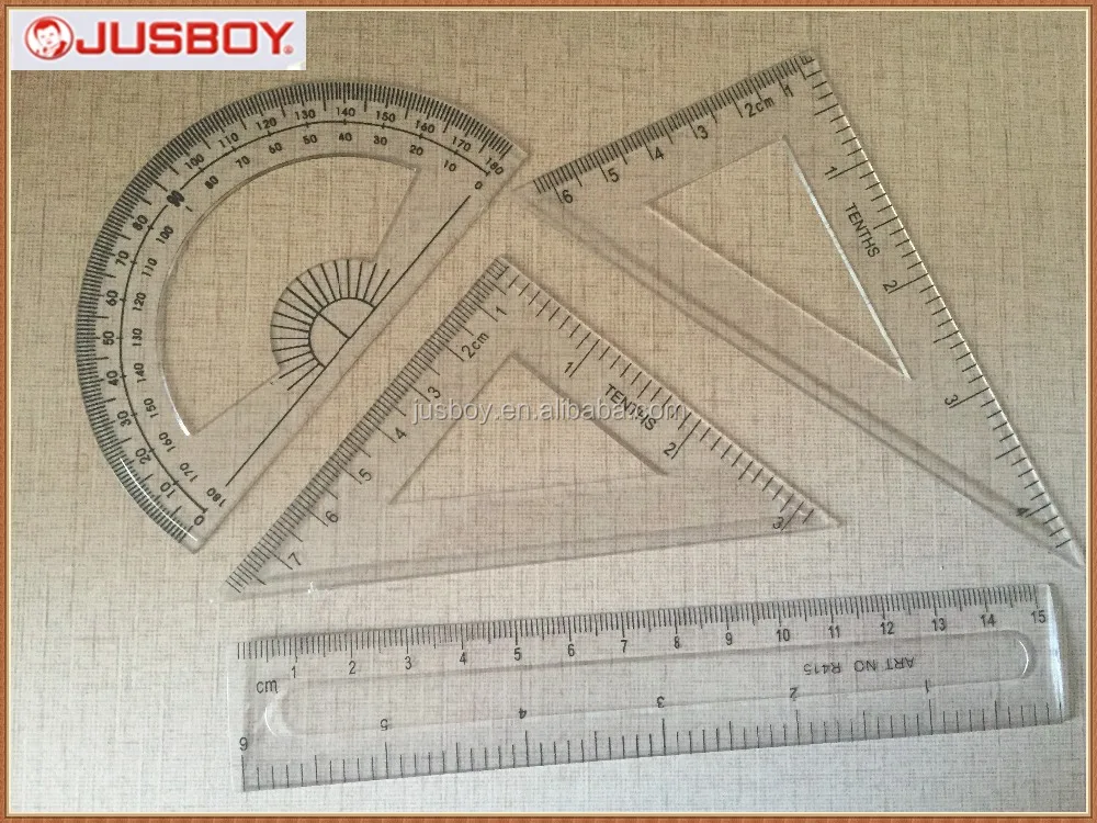 Набор математических линейки для школы набор канцелярских принадлежностей