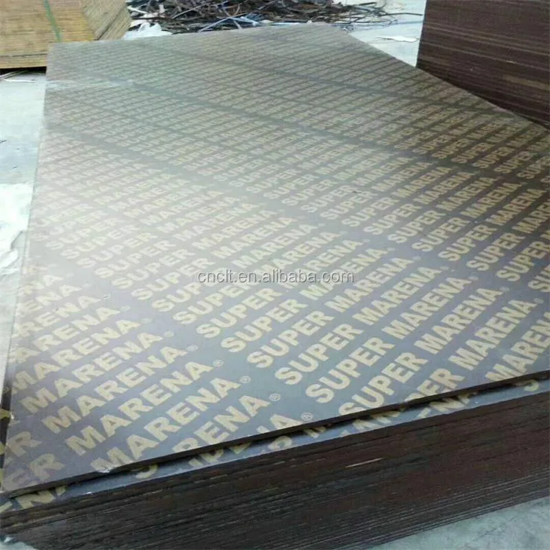 
1220x2440x12,15,17,18mm full core film faced plywood for shuttering 