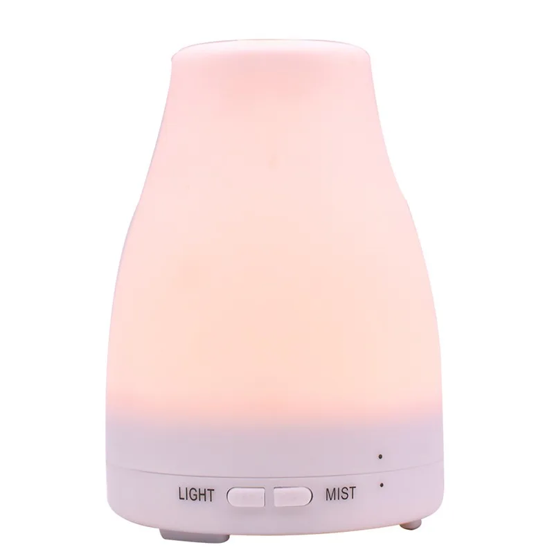 100ml 7 цветных светодиодных огней ароматерапия ультразвуковой диффузор эфирный масляный диффузор с прохладным туманом