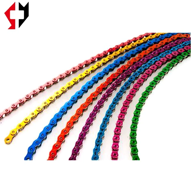 pitbike parts,colorful chain link420H
