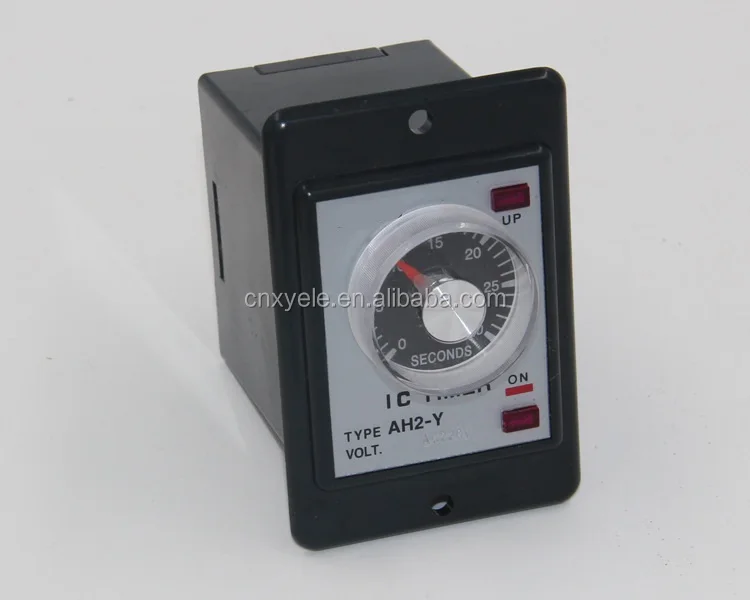 AH2-N time relay / timer (220Vac 110Vac 24Vdc 12Vdc alternative)