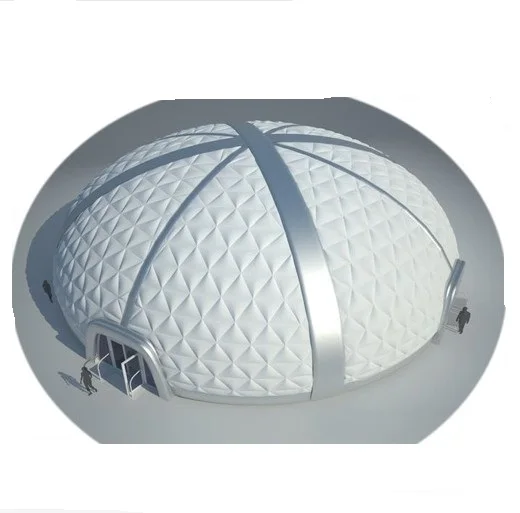 Most popular white inflatable dome tent