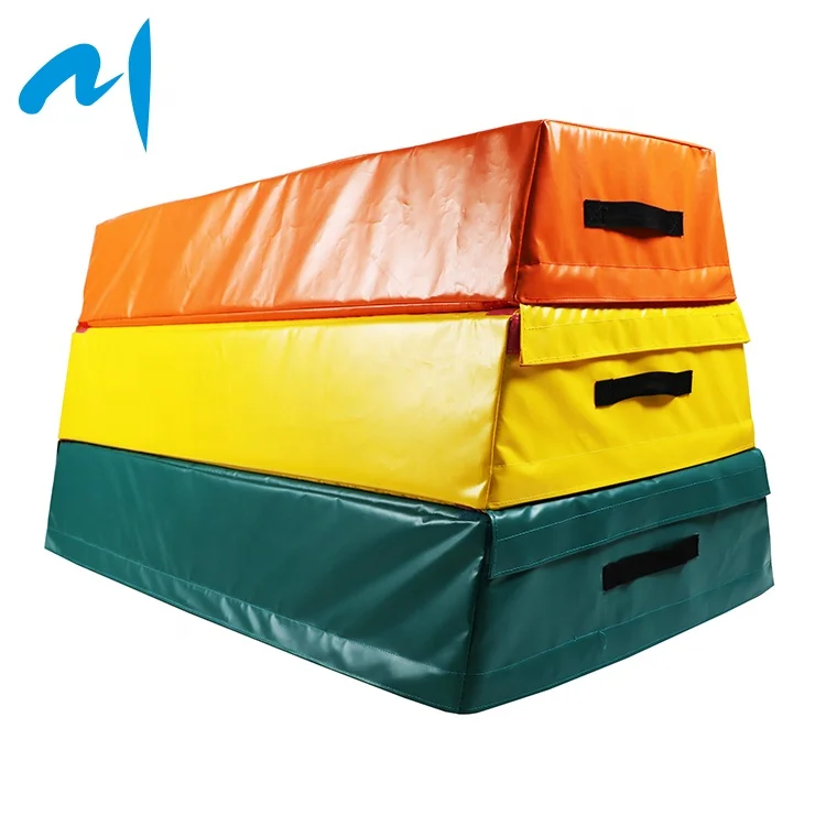 
3 in 1 Plyo Jumping Skill Training High Quality Soft Foam Vault Gymnastics Box 