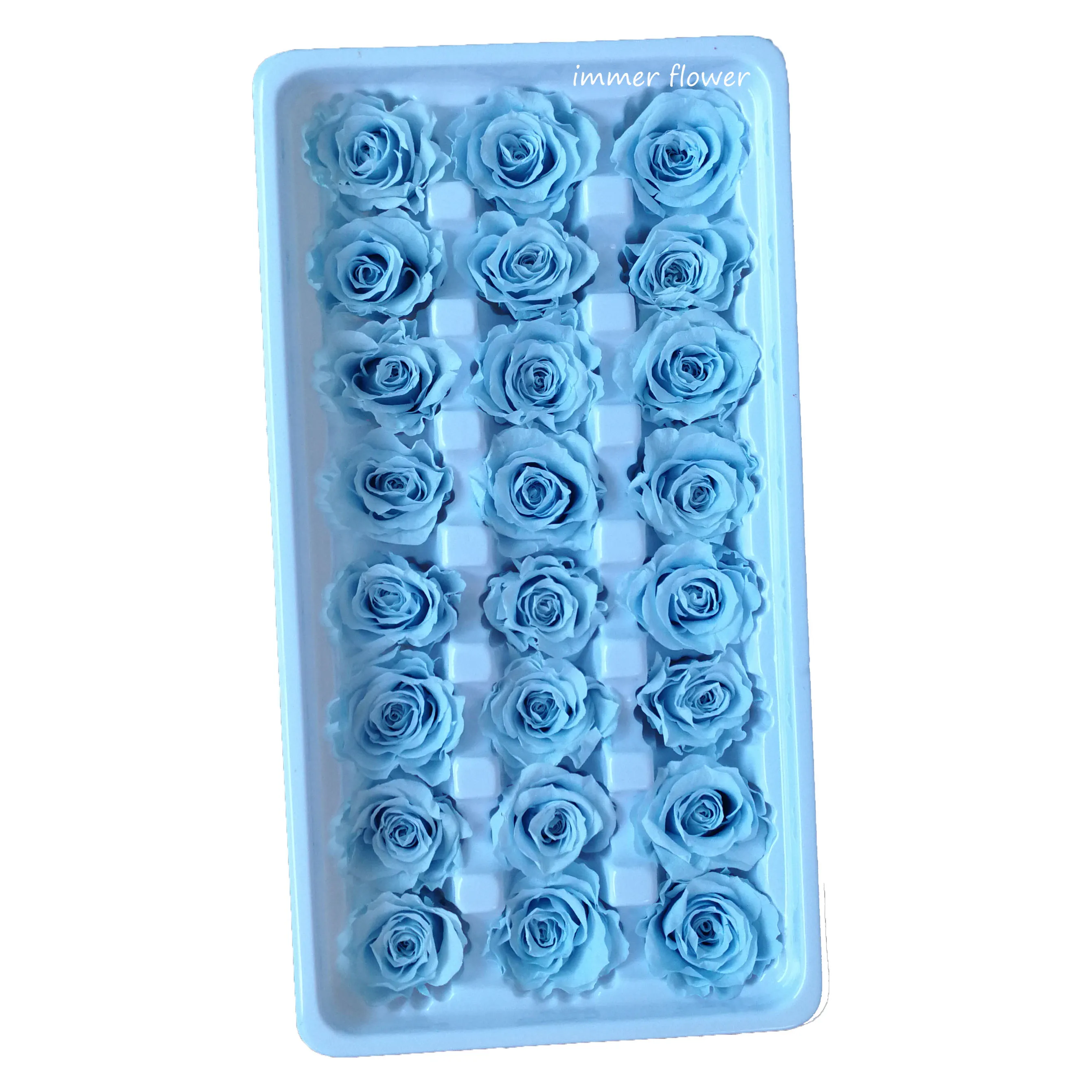 Mini preserved rose 2-3cm real rose flower make gift box