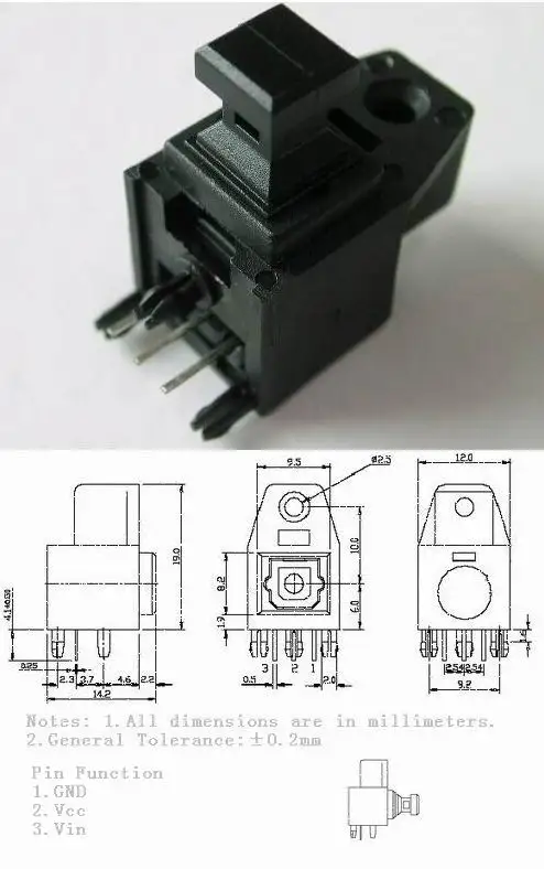 Dongguan AIXIN real factory price fiber optic  toslink transmitter jack DLT1131