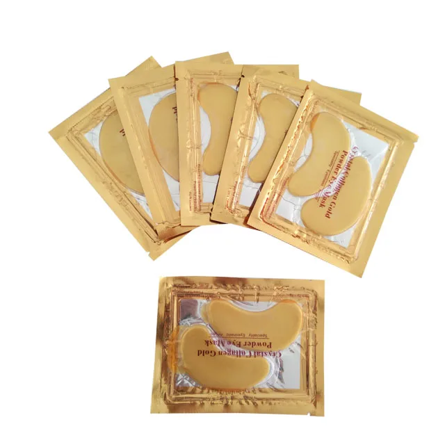 Высококачественная Золотая маска для глаз для ухода за кожей темные круги снимают против старения морщин