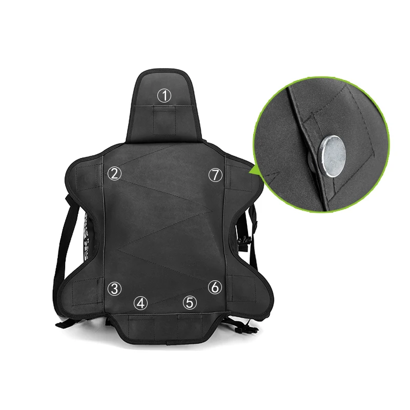 Waterproof Motorcycle Backpack Riding Helmet bag Motorcycle Tank Bag