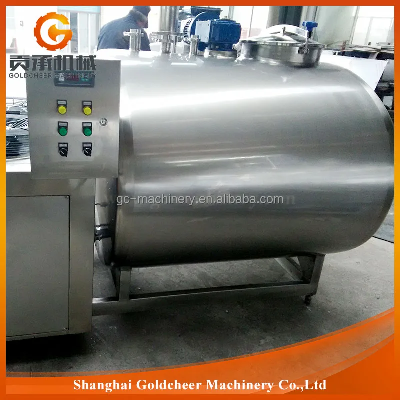 Из нержавеющей Стали Вертикальная Хранения Молока Охлаждающий Танк