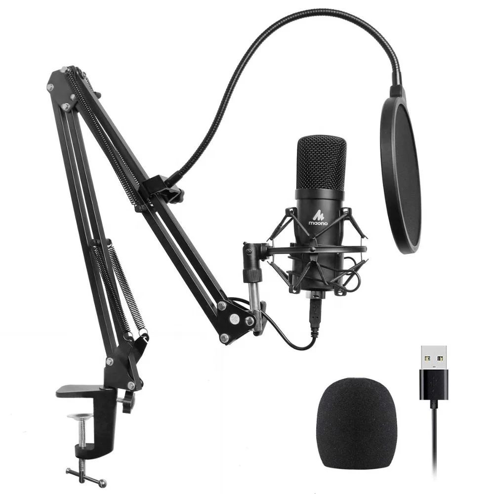 
Professional 192K 24bit directional condenser usb microphone for studio 