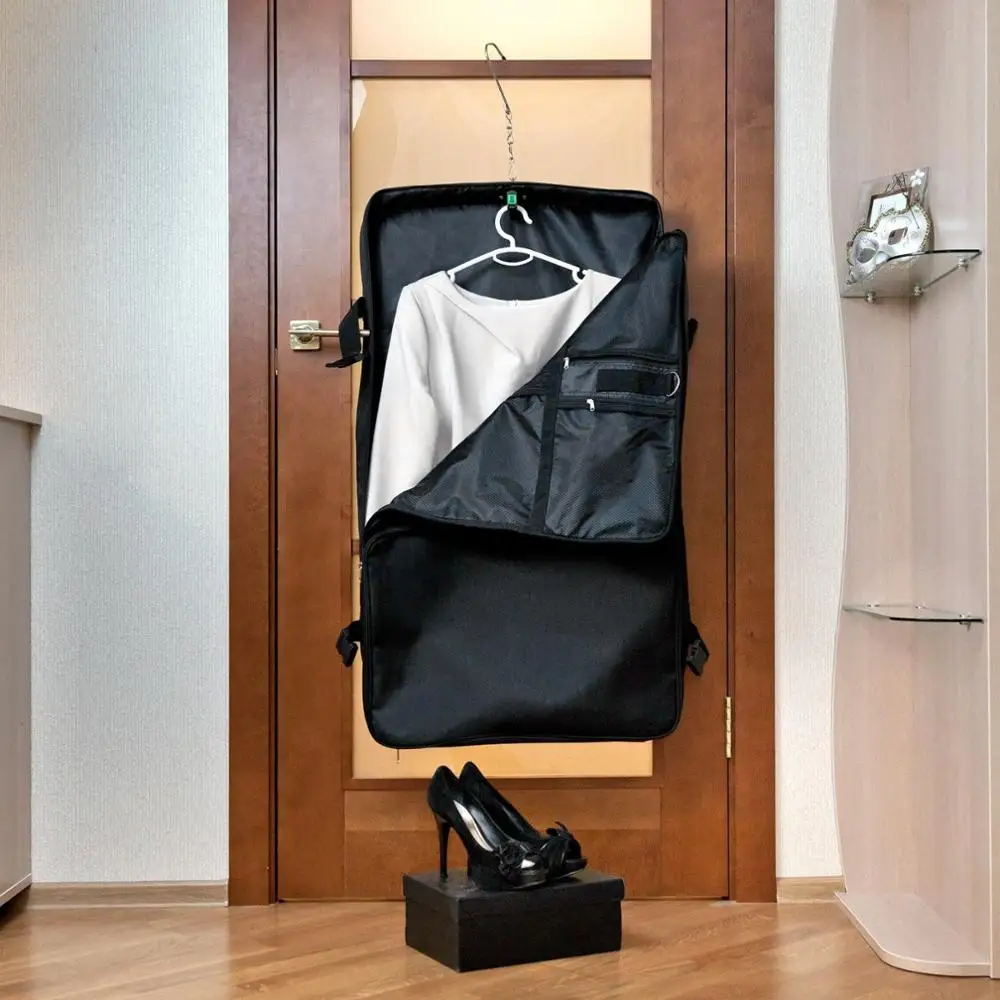 High Quality Luggage Travel Suit Dress Garment Bag Case Carrier 4-Piece Suitbag Suiter