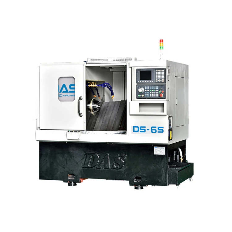 3 Axis Slope Type Bed Lathe Center CNC Lathe with Head Type Device