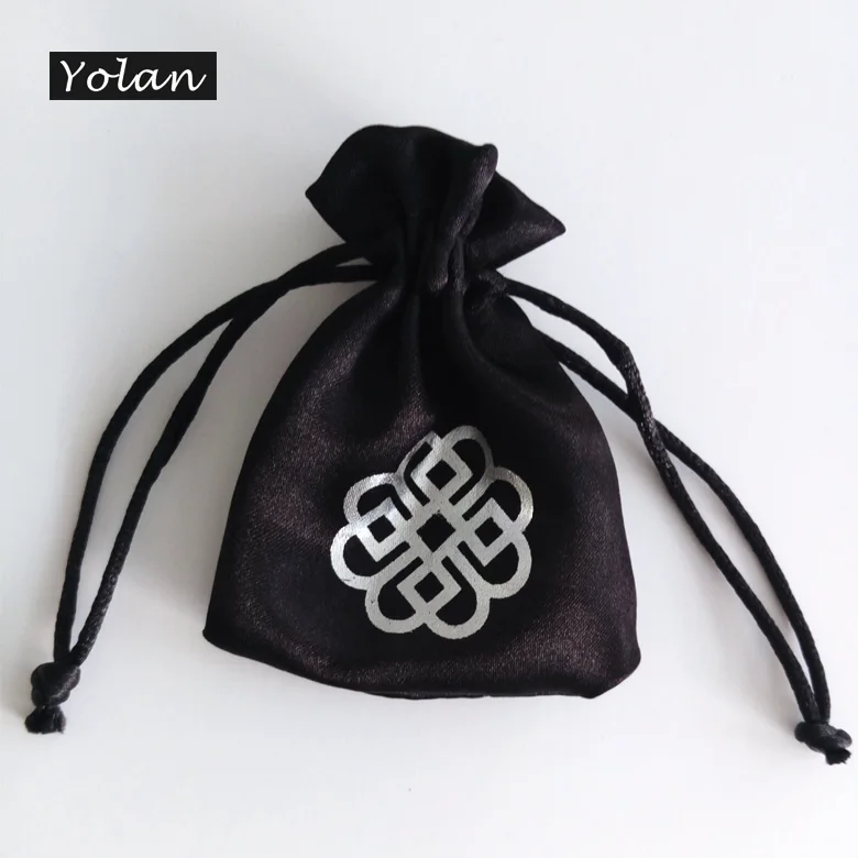 Custom Satin Bag, satin hair extension bag