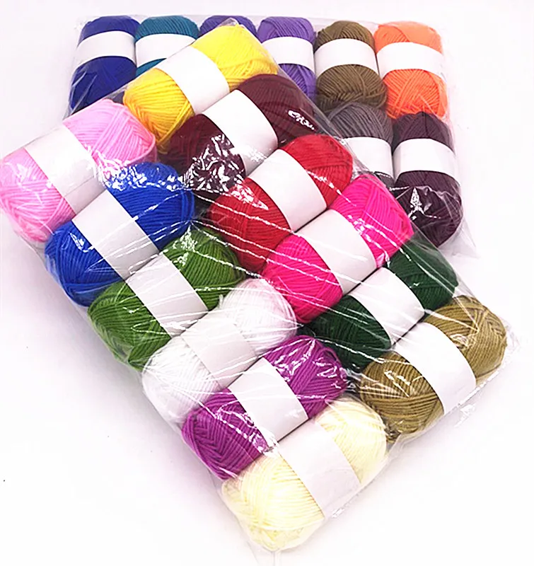 Sell 25 grams of acrylic yarn in Europe and the United States in bulk yarn DIY handmade knitting doll wool