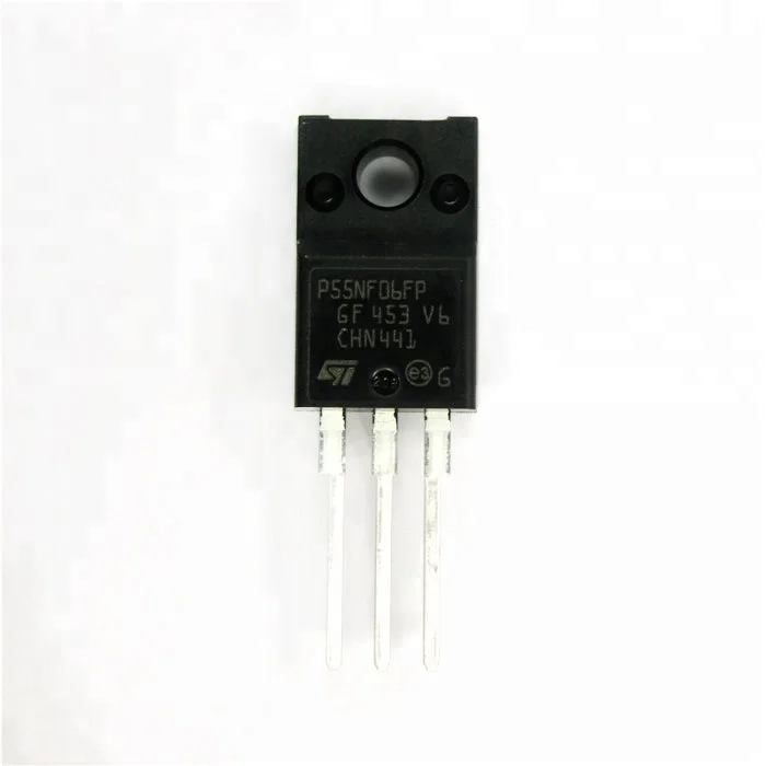Высокое качество P55NF06FP MOSFET N-CH 60 В 50A TO220FP STP55NF06FP